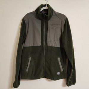 Toad and Co Men Balard Fleece Jacket Green, Size M, Soft Shell, Casual, Outdoor